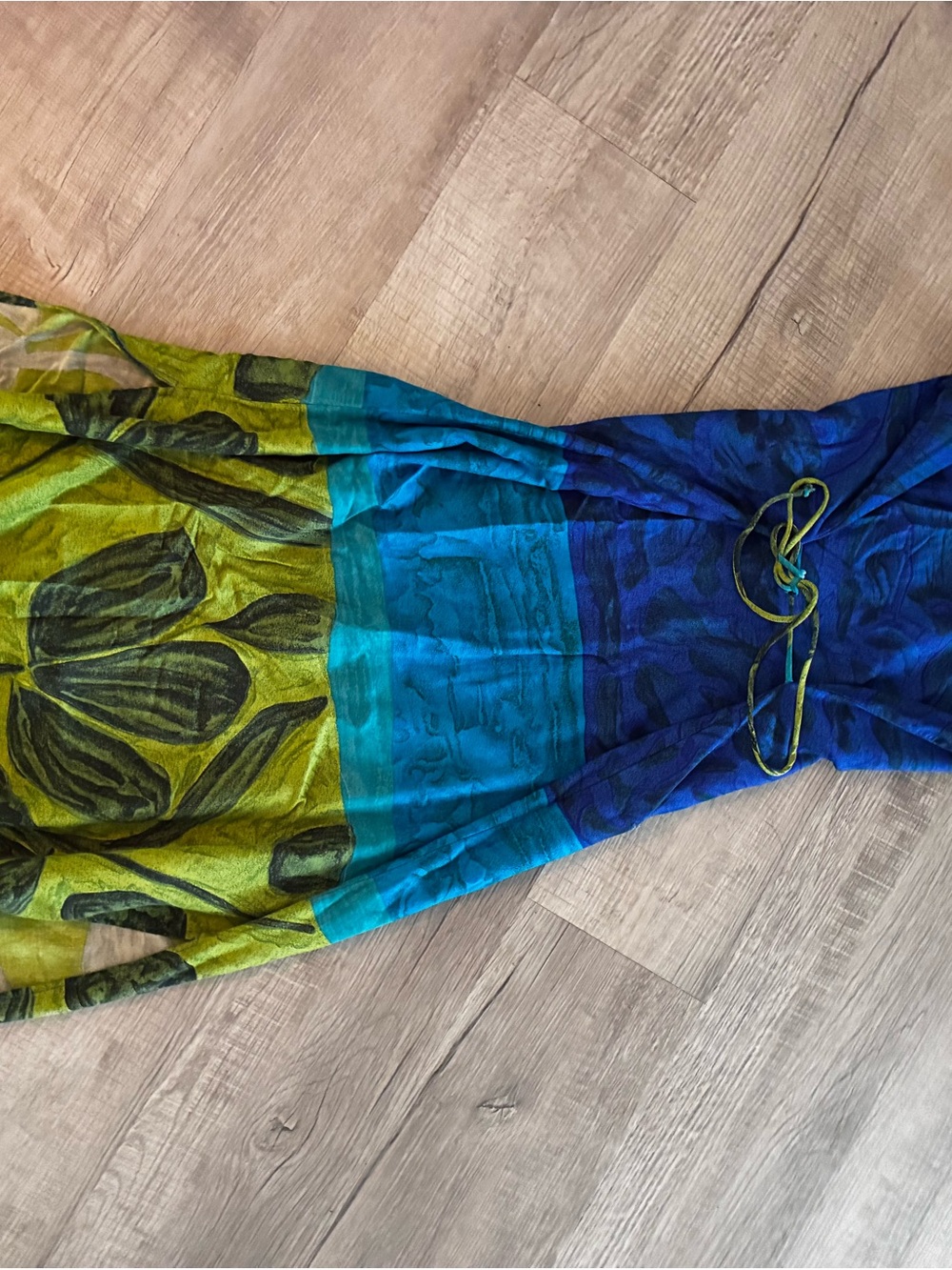 Flattering vintage dress waist tie 12